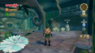 Lets play Zelda Skyward Sword  Part 12  Der Tempel im Wald 24  blind germanWii HD [upl. by Airogerg]