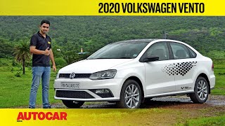 2020 Volkswagen Vento 10 TSI Review  New Turbopetrol Engine  First Drive  Autocar India [upl. by Donni]