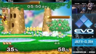 SSBM EVO 2014 Winners Final  C9 Mango vs CRS Hungrybox [upl. by Dearr]