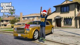 GTA 5 REAL LIFE MOD 195 EARLY CHRISTMAS PRESENT [upl. by Feldt]