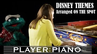 Disney Themes On The Spot  PLAYER PIANO [upl. by Draneb]