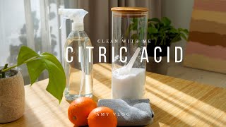 Zero Waste Starting From Home  11 Surprising Uses of Citric Acid Powder🍋  ecofriendly cleaning [upl. by Aivonas]