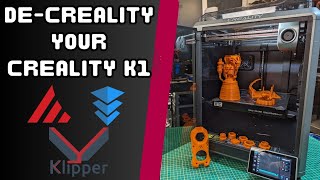 Unlock your Creality  quotFullquot Klipper on the K1 Series 3dprinting [upl. by Ehtyaf546]