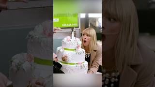 Caroline destroys Maxs cake😱🤣shorts funny [upl. by Asilej]