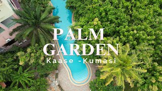 A BEAUTIFUL PARADISE IN KUMASI THE NEWEST quotPALM GARDEN RESORT KAASE viral viralvideo kumasi [upl. by Micki119]