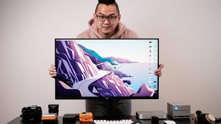 The BEST Productivity Monitor  LG UltraFine Ergo 4K [upl. by Inavoy]