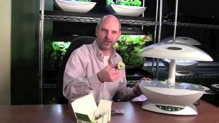 AeroGarden Planting Your Indoor Herb Garden  Week 1 Indoor Gardening Month [upl. by Holle]