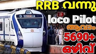 RRB ALP Vacancy 2024🔥Railway new vacancy 2024 malayalam 😍 RRB Assistant Loco Pilot Recruitment 2024 [upl. by Mose]