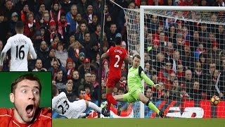 LIVERPOOL 23 SWANSEA  LIVE REACTIONS TO GOALS  FANZONE HIGHLIGHTS [upl. by Cung]