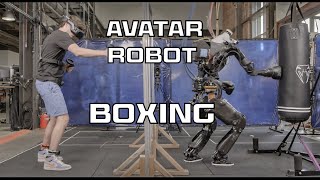 Avatar Robot Boxing HighSpeed amp ImpactResilient Teleoperation in Action [upl. by Llebyram860]