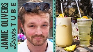 Piña Colada Cocktail  Two Ways  Rich Hunt [upl. by Tilden]