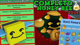 COMPLETO la no tan PEOR MISION de BEESMAS 🤨🎄 honey bee 2024 🍯 Bee swarm simulator 🐝 [upl. by Deehan327]