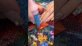 ✨Ultimate ASMR💎Diamond Painting😍 satisfying diamondpainting asmr shorts diy relax gift art [upl. by Rednasela]