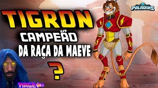 Vazou NOVO CAMPEÃO do PALADINS quotTIGRONquot Será a volta dos Campeões animais [upl. by Yrag723]