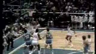 David Thompson Blocks Bill Walton [upl. by Heeley]