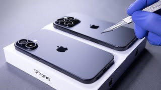 iPhone 16 VS iPhone 16 Pro unboxing and Camera Test  ASMR [upl. by Khorma]