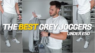 BEST Grey JoggersSweatpants Under £50  My Top 5 Picks [upl. by Leimaj]