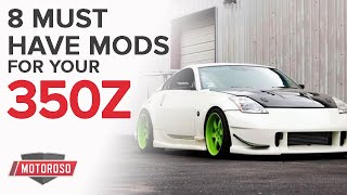 8 MustHave Mods for the Nissan 350Z [upl. by Annawd]