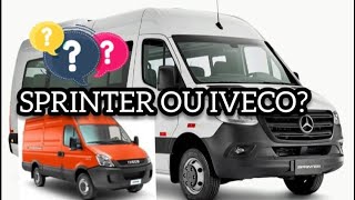 QUAL FOI A ESCOLHA PARA NOSSO PRÓXIMO MOTORHOME SPRINTER OU IVECO [upl. by Atenaz992]