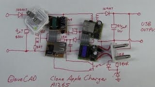 EEVblog 388  Fake Apple USB Charger Teardown [upl. by Christean]