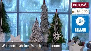 MiniTannenbaum  Weihnachtsdeko  christmas decoration  BLOOM’s Floristik [upl. by Ardnuassak187]