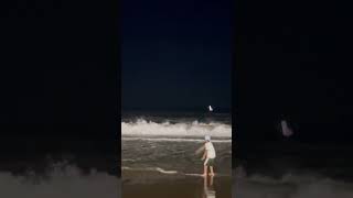 Tumhare hi rahenge hum night sea beach whatsapp status sea nightsea seabeach seabeachtour puri [upl. by Corso]