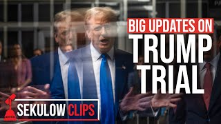 Major Updates on the Donald Trump Trial from Jordan Sekulow on Newsmax [upl. by Seyah]