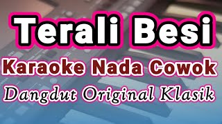 Terali Besi Karaoke Nada Cowok Noer Halimah Kualitas HD [upl. by Aromas694]