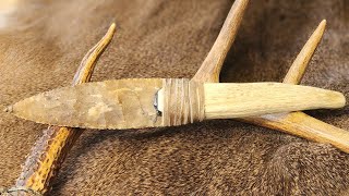 Flint KnifeDagger How to Haft Part 2 [upl. by Yssirhc]