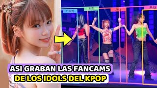 LE SSERAFIM SE VUELVEN VIRALES POR REVELAR COMO SE GRABAN LAS FANCAMS DE LOS IDOLS DEL KPOP [upl. by Josee]