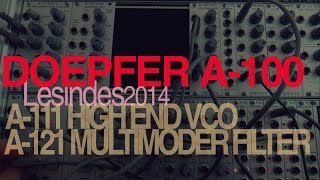 DOEPFER A100 Modular System w Legacy Filter [upl. by Vivyanne]