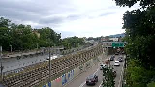 Autobahn A 3 muttenz Basel  Highway Switzerland A3 [upl. by Isolt]