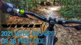 FIRST RIDE REVIEW  VITUS ESCARPE CR 29ER [upl. by Cowen267]