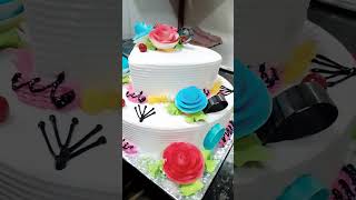 3kg normal cake 🎂 वनीला cake [upl. by Hinckley553]