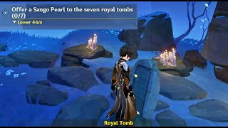 Offer a Sango Pearl to the seven royal tombs 07  Genshin [upl. by Darraj]