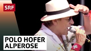 Polo Hofer und Band Alperose  Gurtenfestival 2015  SRF [upl. by Eenel]