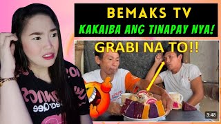 Bemaks tv  Mukhang Bastos ung tinapay ni Bemaks🤣  REACTION [upl. by Adamik146]