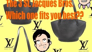 Louis Vuitton St Jacques review French Pronunciation and compare [upl. by Coppola]