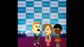 Bad Guys Fighting Japanese Miitomo Animation [upl. by Leima]