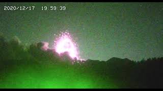 Laser Beam Shot By UFO Explodes Volcano [upl. by Sumerlin]