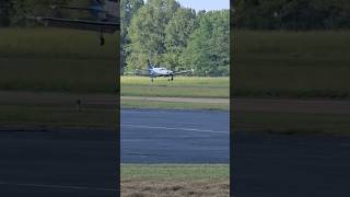 Daher TBM700 landing planespotting turboprop airport aviation [upl. by Freddi]