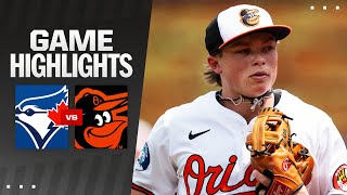 Blue Jays vs Orioles Game Highlights 73124  MLB Highlights [upl. by Enitsud123]