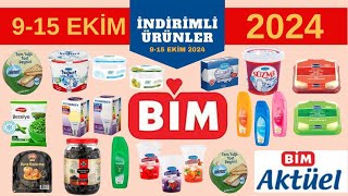 915 EKİM 2024 BİM İNDİRİMLİ ÜRÜNLER [upl. by Cappello]