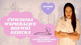 Ćwiczenia  leżenie na brzuszku Niemowlaka [upl. by Hoashis]