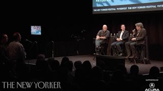 Jonathan Franzen and Clay Shirky speak with Henry Finder  The New Yorker Festival [upl. by Lletram]