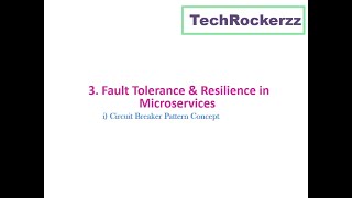 9 Fault Tolerance amp ResilienceCircuit Breaker Theory [upl. by Ecirtam]