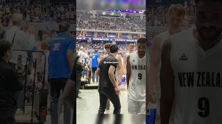 Emotions of New Zealand players after loss to Gilas Pilipinas fiba fibaasiacup [upl. by Naujak]