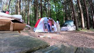 Camping at copake falls NY timelapse [upl. by Jaynes]