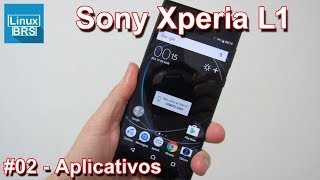 Sony Xperia L1  Aplicativos [upl. by Nnalatsyrc]