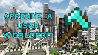 APRENDE a USAR WorldEdit en Minecraft FÁCIL Y RÁPIDO 2020 [upl. by Asilla]